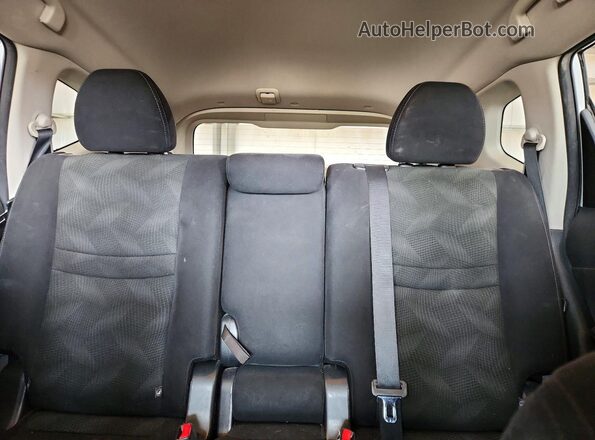 5N1AT2MM8GC788213 2016 NISSAN ROGUE Silver Вид задніх сидінь