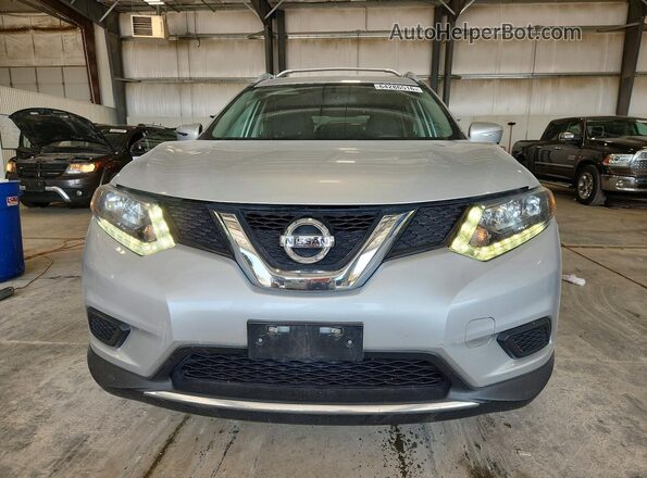5N1AT2MM8GC788213 2016 NISSAN ROGUE Silver Вид спереду