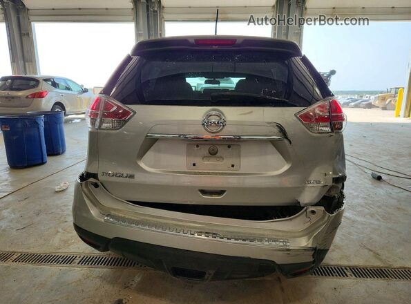 5N1AT2MM8GC788213 2016 NISSAN ROGUE Silver Вид ззаду