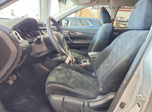 5N1AT2MM8GC788213 2016 NISSAN ROGUE Silver Вид салону спереду