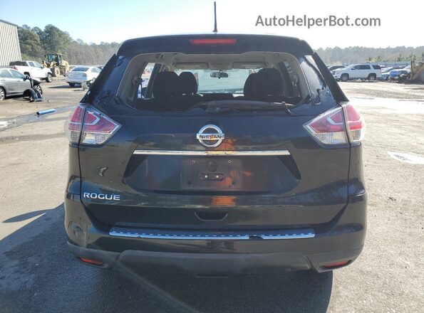 5N1AT2MN3GC923817 2016 NISSAN ROGUE Black Вид ззаду