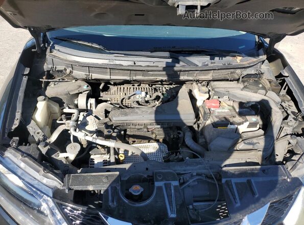 5N1AT2MN3GC923817 2016 NISSAN ROGUE Black Вид підкапотного простору