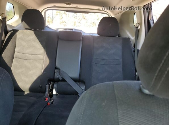 5N1AT2MN3GC923817 2016 NISSAN ROGUE Black Вид задніх сидінь