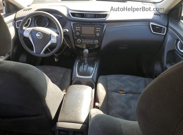 5N1AT2MN3GC923817 2016 NISSAN ROGUE Black Вид панелі приладів
