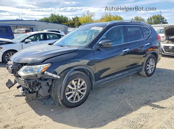 5N1AT2MN5HC751095 2017 NISSAN ROGUE Black Задня ліва чверть