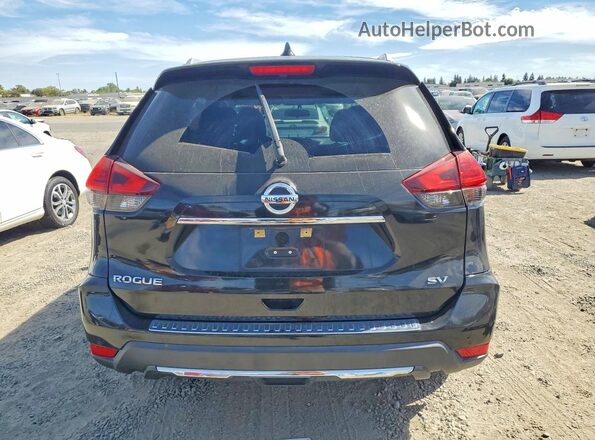 5N1AT2MN5HC751095 2017 NISSAN ROGUE Black Вид задньої частини салону