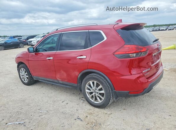 5N1AT2MN8HC736932 2017 NISSAN ROGUE Red Tył lewy