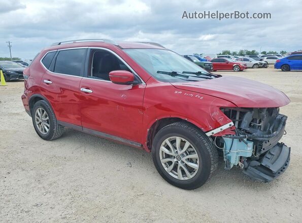5N1AT2MN8HC736932 2017 NISSAN ROGUE Red Przód prawy
