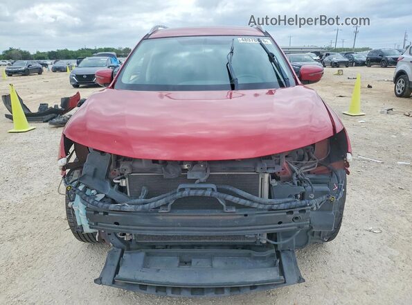 5N1AT2MN8HC736932 2017 NISSAN ROGUE Red Widok z przodu