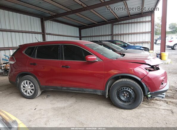 5N1AT2MN9GC839047 2016 NISSAN ROGUE Red Սալոնի 360 աստիճան տեսք