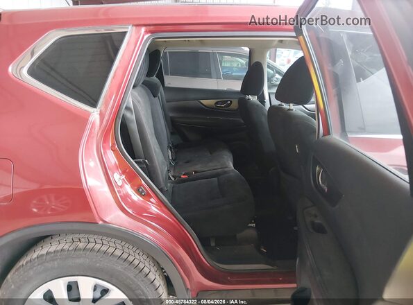 5N1AT2MN9GC839047 2016 NISSAN ROGUE Red VIN կոդի պիտակի տեսք