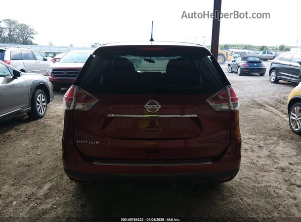 5N1AT2MN9GC839047 2016 NISSAN ROGUE Red 