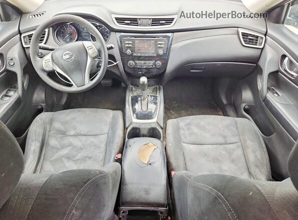 5N1AT2MN9GC920968 2016 NISSAN ROGUE White Widok deski rozdzielczej