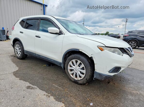 5N1AT2MN9GC920968 2016 NISSAN ROGUE White Przód prawy