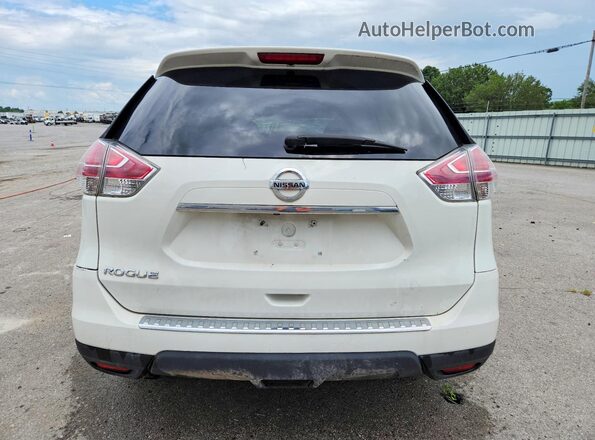 5N1AT2MN9GC920968 2016 NISSAN ROGUE White Widok z tyłu
