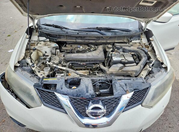 5N1AT2MN9GC920968 2016 NISSAN ROGUE White Widok komory silnika