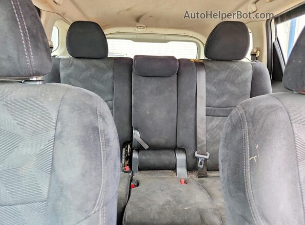 5N1AT2MN9GC920968 2016 NISSAN ROGUE White Widok tylnych siedzeń