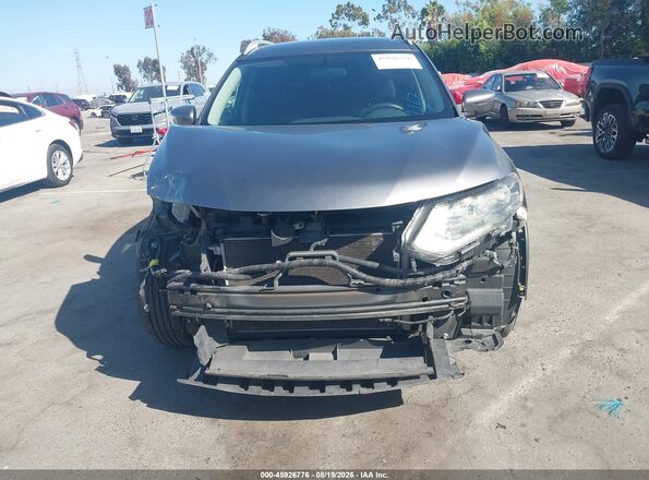 5N1AT2MN9HC752167 2017 NISSAN ROGUE Black Widok wnętrza z tyłu