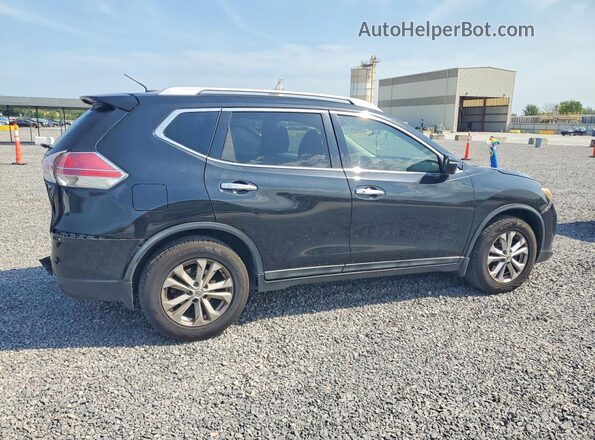 5N1AT2MNXGC888113 2016 NISSAN ROGUE Black უკანა მარჯვენა
