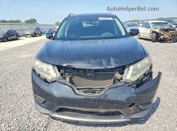 5N1AT2MNXGC888113 2016 NISSAN ROGUE Black წინა ხედი