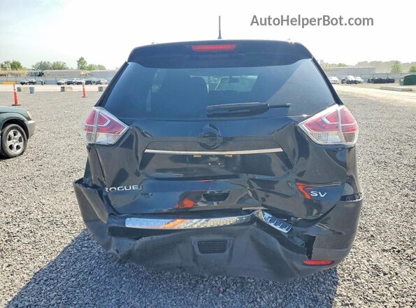 5N1AT2MNXGC888113 2016 NISSAN ROGUE Black უკანა ხედი