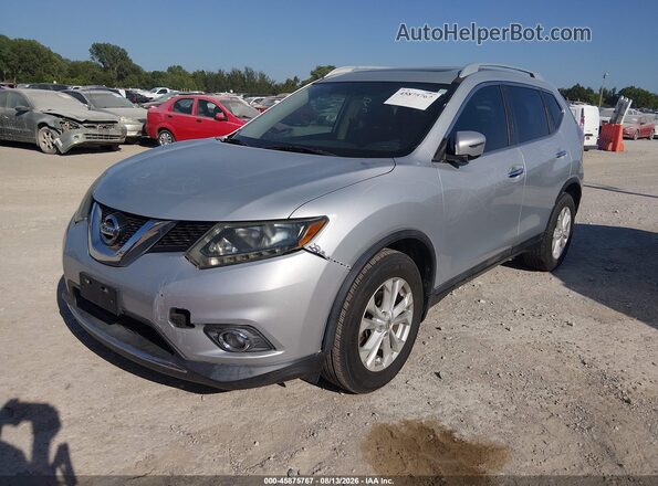 5N1AT2MT0GC769145 2016 NISSAN ROGUE Silver Передня ліва чверть