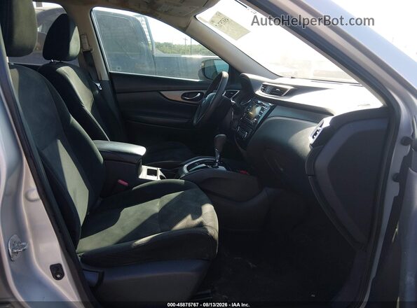 5N1AT2MT0GC769145 2016 NISSAN ROGUE Silver Вид салону спереду