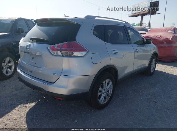 5N1AT2MT0GC769145 2016 NISSAN ROGUE Silver Задня права чверть