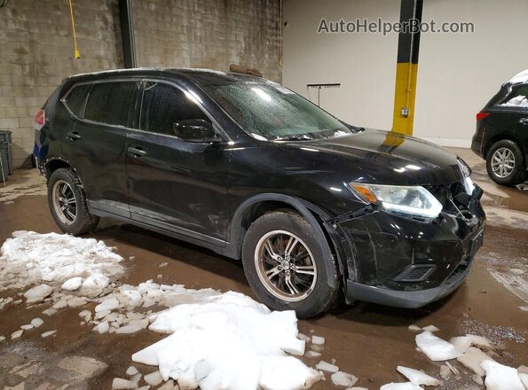 5N1AT2MT0GC800636 2016 NISSAN ROGUE Black Front right