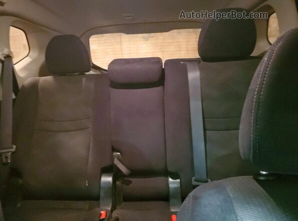 5N1AT2MT0GC800636 2016 NISSAN ROGUE Black Rear seats view