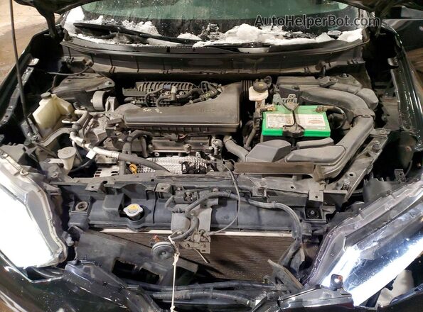 5N1AT2MT0GC800636 2016 NISSAN ROGUE Black Engine compartment view