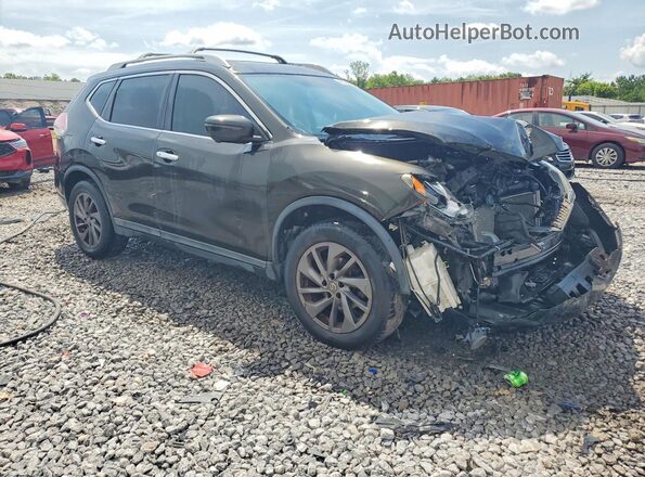 5N1AT2MT0GC816884 2016 NISSAN ROGUE Зеленый Передняя правая четверть