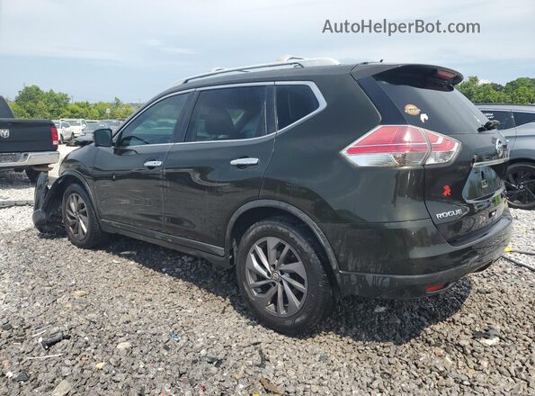 5N1AT2MT0GC816884 2016 NISSAN ROGUE Зеленый Задняя левая четверть