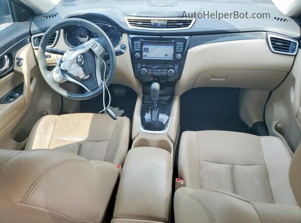 5N1AT2MT0GC816884 2016 NISSAN ROGUE Зеленый Вид панели приборов