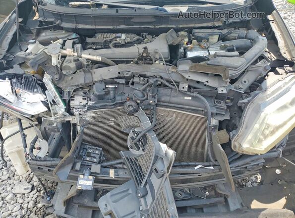 5N1AT2MT0GC816884 2016 NISSAN ROGUE Зеленый Вид подкапотного пространства