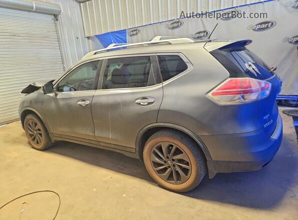 5N1AT2MT0GC836228 2016 NISSAN ROGUE Gray Rear left