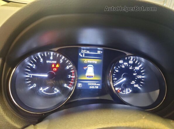 5N1AT2MT0GC836228 2016 NISSAN ROGUE Gray Instrument cluster view