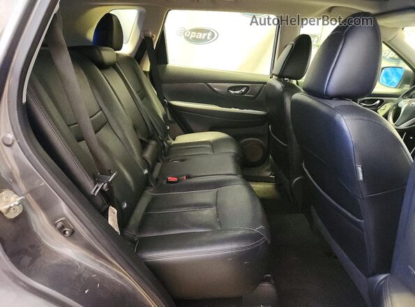 5N1AT2MT0GC836228 2016 NISSAN ROGUE Gray Rear interior view
