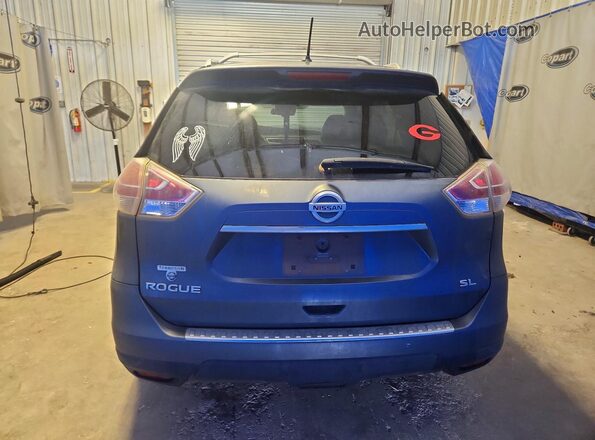 5N1AT2MT0GC836228 2016 NISSAN ROGUE Gray Rear view