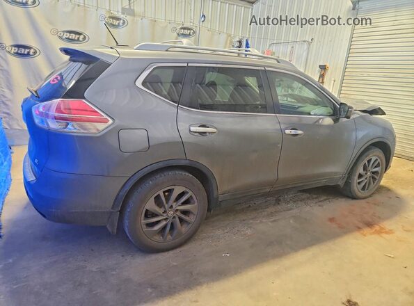 5N1AT2MT0GC836228 2016 NISSAN ROGUE Gray Rear right