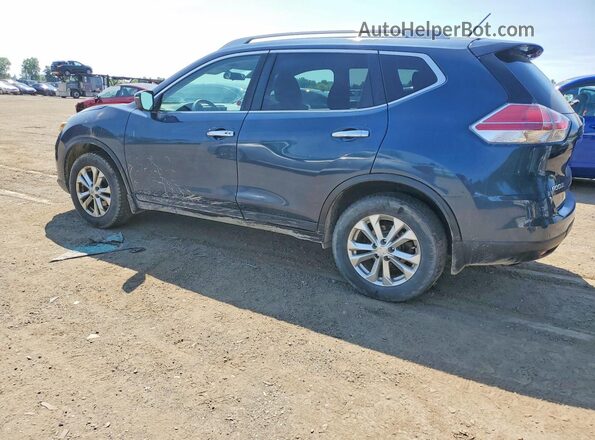 5N1AT2MT0GC867978 2016 NISSAN ROGUE Blue Tył lewy