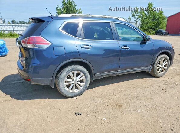 5N1AT2MT0GC867978 2016 NISSAN ROGUE Blue Tył prawy
