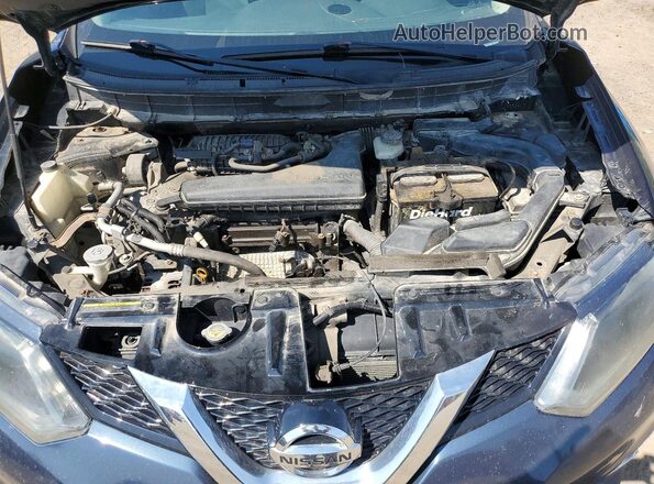 5N1AT2MT0GC867978 2016 NISSAN ROGUE Blue Widok komory silnika