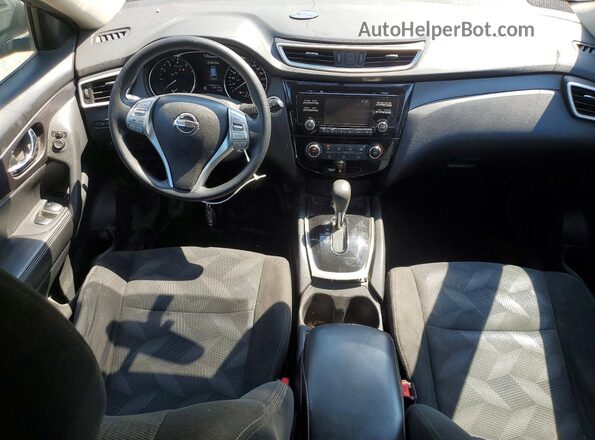 5N1AT2MT0GC867978 2016 NISSAN ROGUE Blue Widok deski rozdzielczej