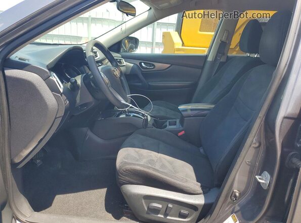 5N1AT2MT0GC897966 2016 NISSAN ROGUE Gray Vista interior delantera