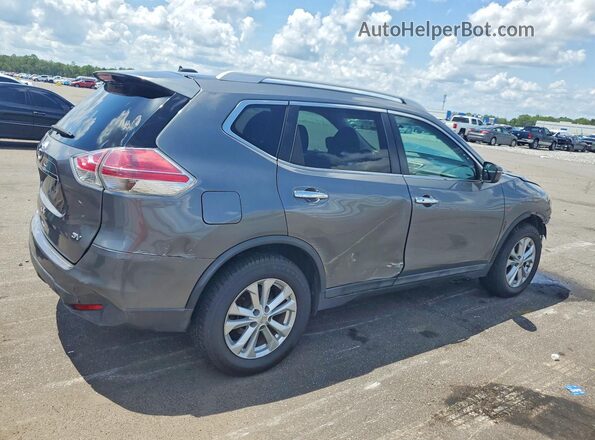 5N1AT2MT0GC897966 2016 NISSAN ROGUE Gray Trasero derecho