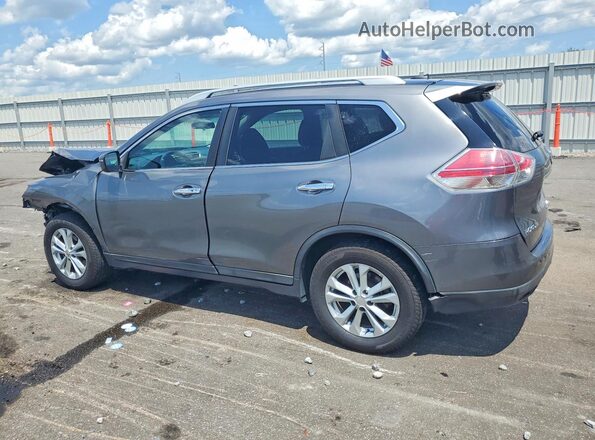 5N1AT2MT0GC897966 2016 NISSAN ROGUE Gray Trasero izquierdo