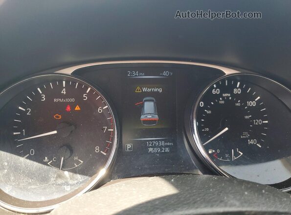5N1AT2MT0GC897966 2016 NISSAN ROGUE Gray Vista del cuadro de instrumentos