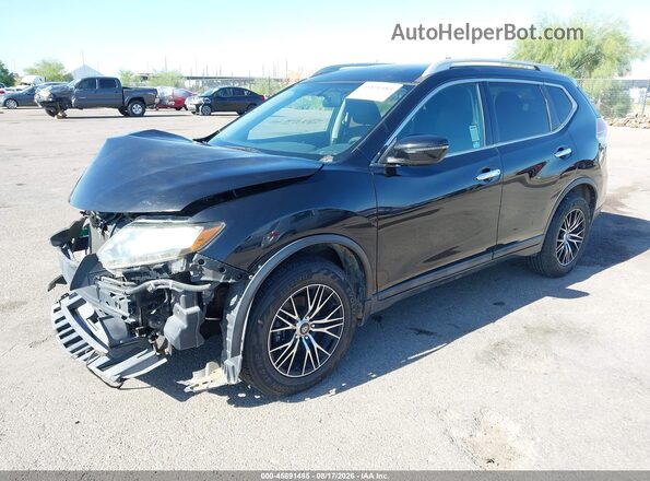 5N1AT2MT0GC918752 2016 NISSAN ROGUE Black Front left