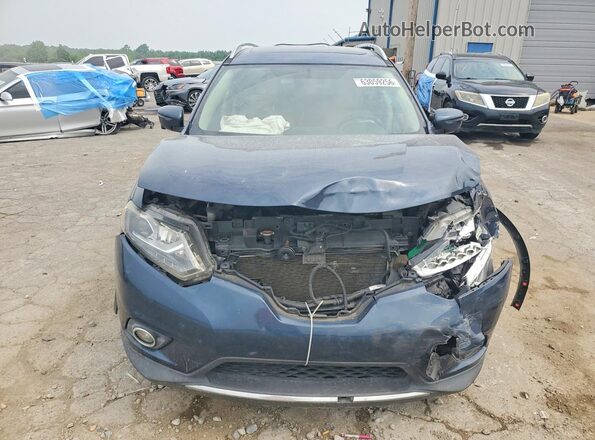 5N1AT2MT0GC920677 2016 NISSAN ROGUE Blue Вид спереду